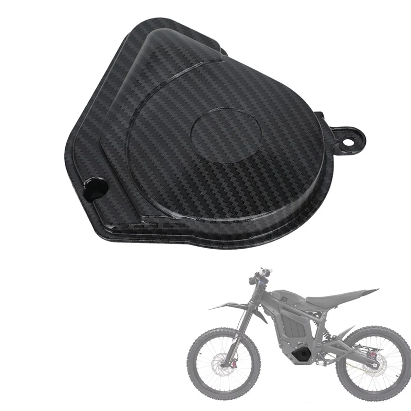 

Excellent-Electric Dirt Bike Engine Case Saver Engine Cover Carbon Fiber Pattern For Talaria Sting MX3 MX4 Parts