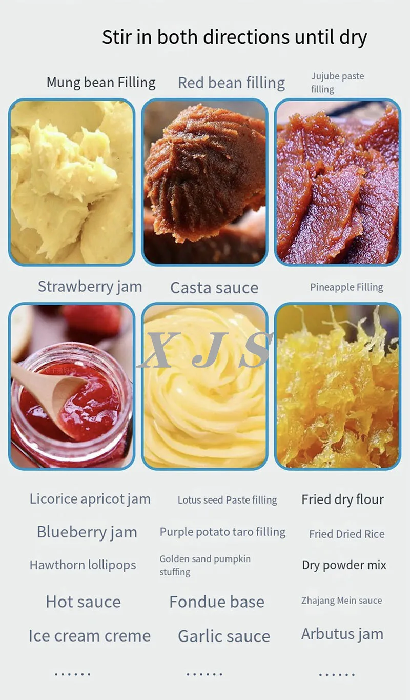220V 10L Mixer Machine Mixed Mooncake Bean Paste Jam Filling,Mix Stir-Fry Sauces Two-Way Stirring With Hot Air Blower
