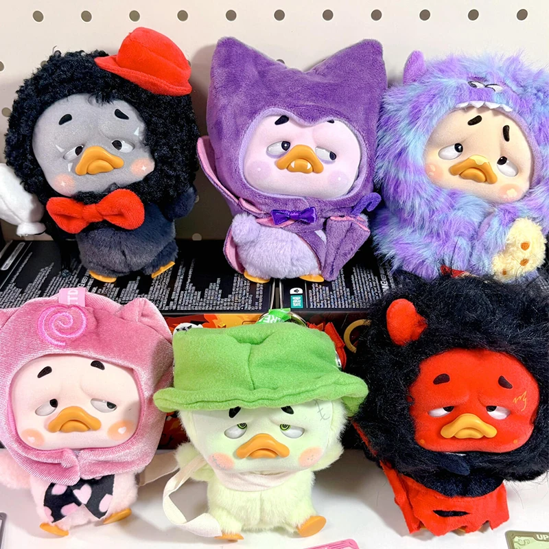 Upsetduck Colorato Giocatore Anatra Serie Cieca Scatola Simpatico Anatra Vinile Peluche Scatola Mistero Anime Bambola Portachiavi Borsa a Sorpresa Ciondolo Giocattoli