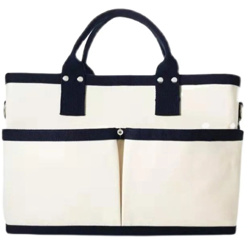 

Большая холщовая сумка-тоут Capaci, сумка через плечо, сумка через плечо для отдыха, однотонная мягкая сумка для молодежи, интимный бренд