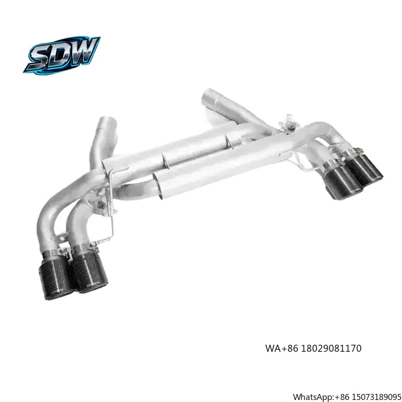 

Stainless Steel Catback Exhaust System with Valve Control for M850i M340i M440i M3 Sport Performance Sound Upgrade