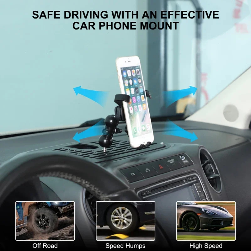 1PCS Steel Car Dashboard Groove Storage Basket With Cell Phone Holder Bracket For VW Volkswagen Amarok 2011 2012 2013 2014 2015