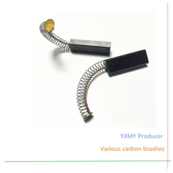 6pcs High-quality Carbon Brush Suitable for Philip Midea Haier Sanyo Puppy LG ROWENTA VacuumSuction Cleaner Machine 8x11x30 6 11