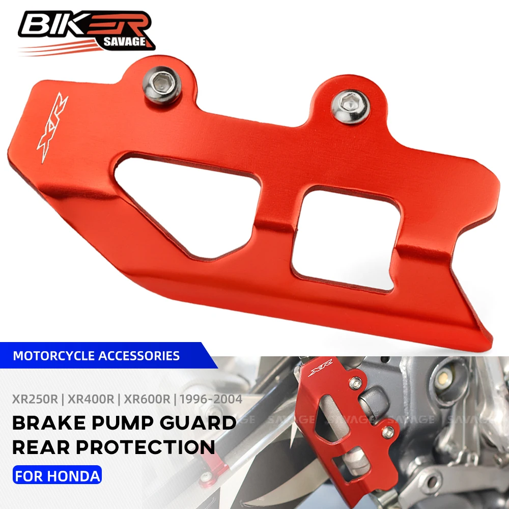 Rear Brake Pump Guard For HONDA XR 250R 400R 650R XR250R XR400R XR600R Dirt Bike Protection Parts Cover Motorcycle Accessories