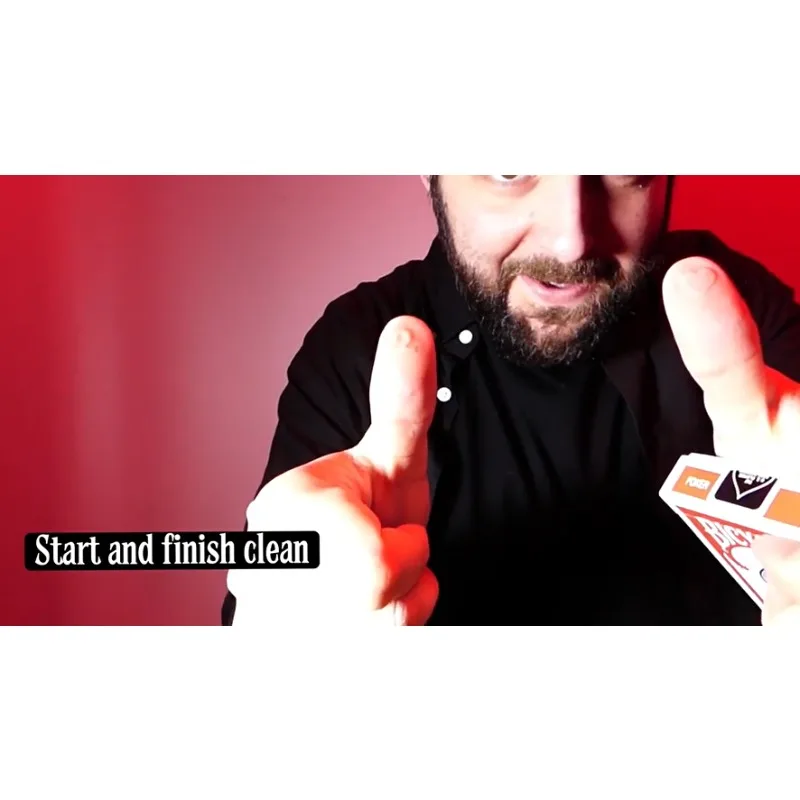 

Адриан Вега No Pain No Gain Card Magic and Trick Decks для начинающих крупным планом, исполнительская ходьба вокруг магического реквизита, иллюзии Magia Fun