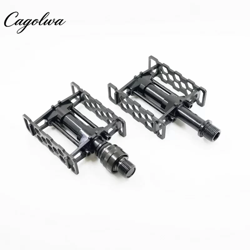 UnionJack Titanium Quick Release Pedals for Applicable to Brompton Folding Bike Pedals Large Platform 215g