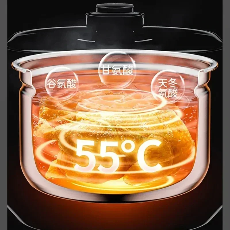 ميديا 6L قدر الضغط سلسلة منخفضة الملح وعاء طبخ الأرز الذكي 2 الأواني الداخلية قدر الضغط الكهربائي المطبخ متعدد الطباخ 220 فولت