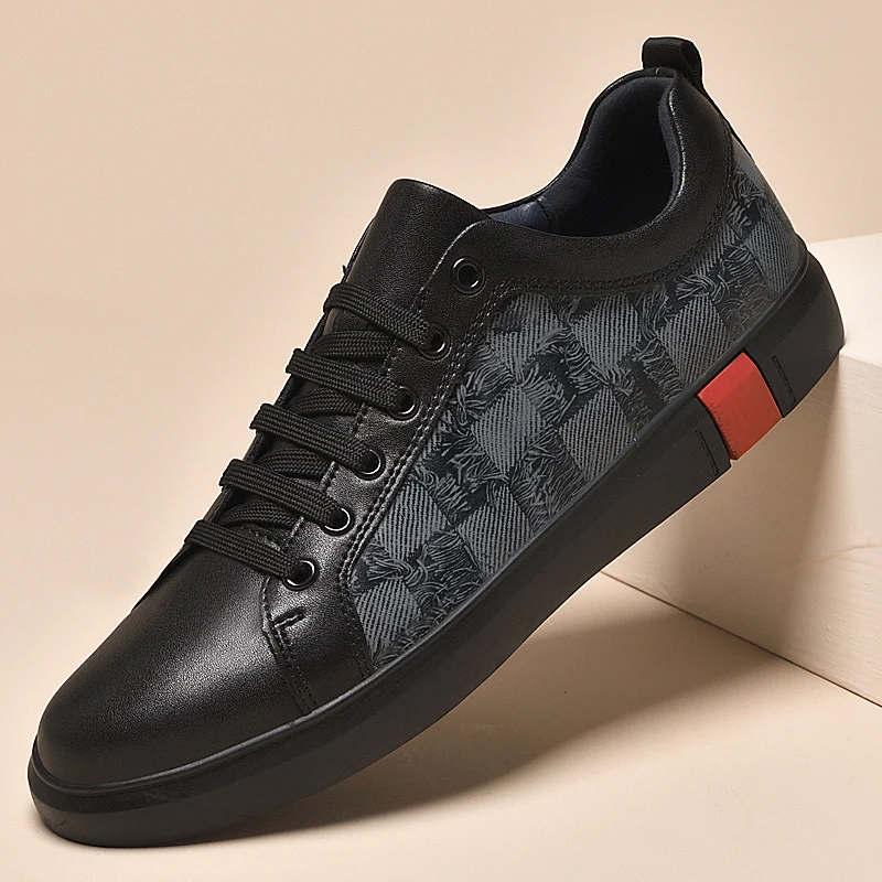 

Мужские белые кроссовки весны 2020. — парный стиль, модные и универсальные, легкие, дышащие и увеличивающие рост.