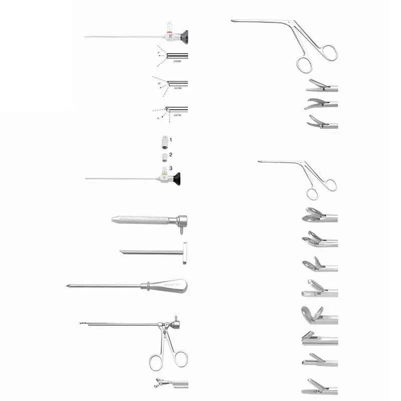 4x175 Degree Rigid sinoscopes Set  Medic/al ENTs 4mm Nasal endoscopes