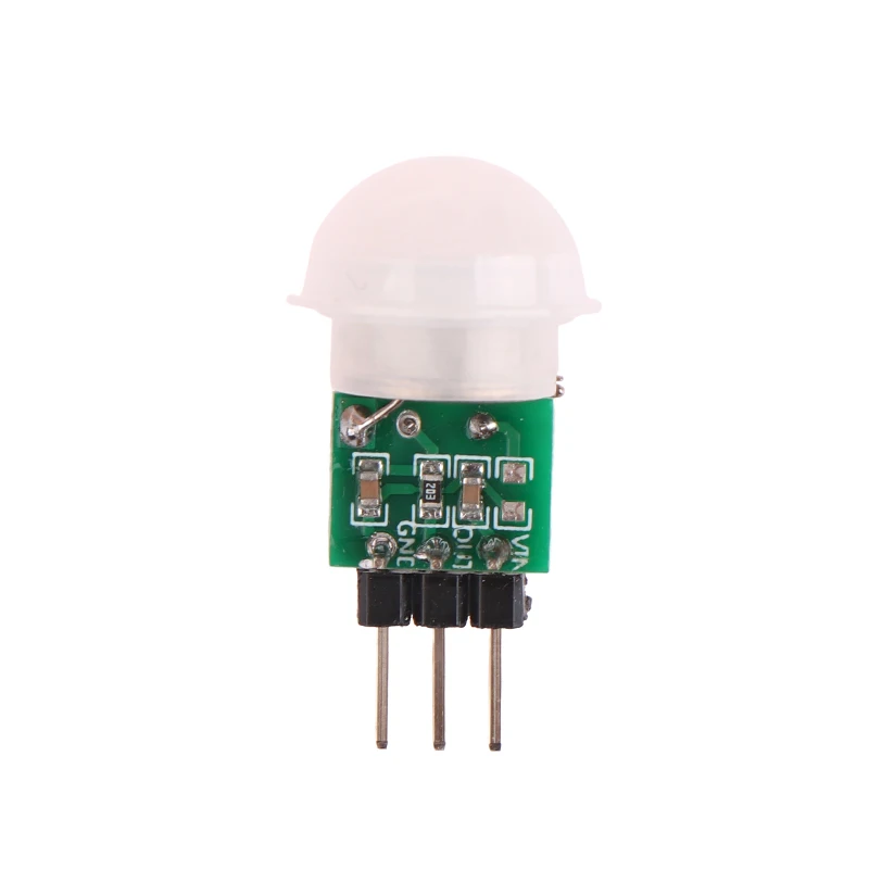 1 قطعة تيار مستمر 2.7 إلى 12 فولت صغير PIR Pyroelectric الأشعة تحت الحمراء للكشف عن الحركة التلقائي HC-SR312 جهاز استشعار مصغرة جسم الإنسان الأشعة تحت الحمراء