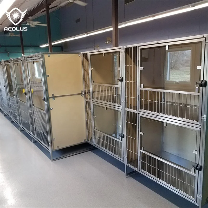 Perrera interior para perros con diseño de panel modular XXXL para jaula de embarque y perrera