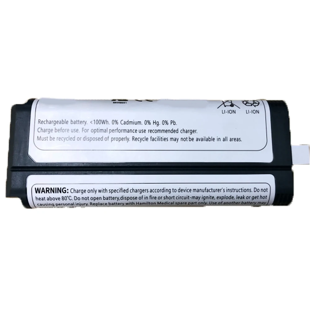 REF 369108 Replacement Lithium-Ion 10.8V 72WH Battery For Hamilton C1 Ventilator