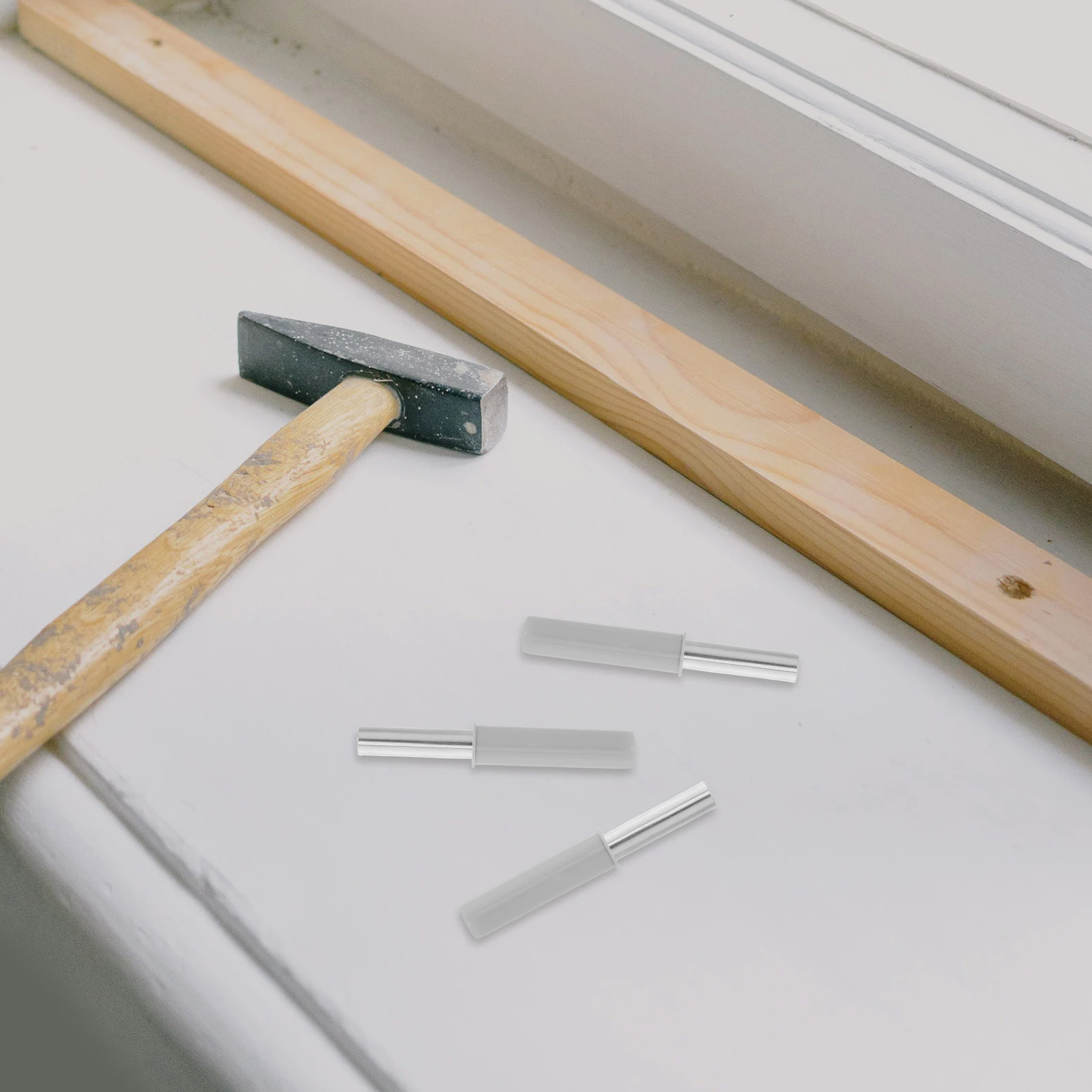 

6 Pcs Trash Can Damper Cabinet Soft Close for Kitchen Mute Anti Slam Door Plastic Damping Hinge Buffer