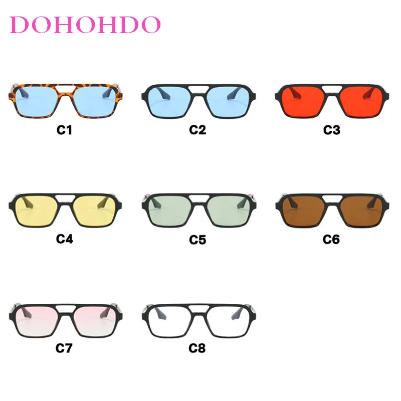 Fashion Pilot Double Bridge Metal Leg Women Sunglasses Retro Brand Design Men Sunglass Summer Drive Travel Unisex Eyewear UV400