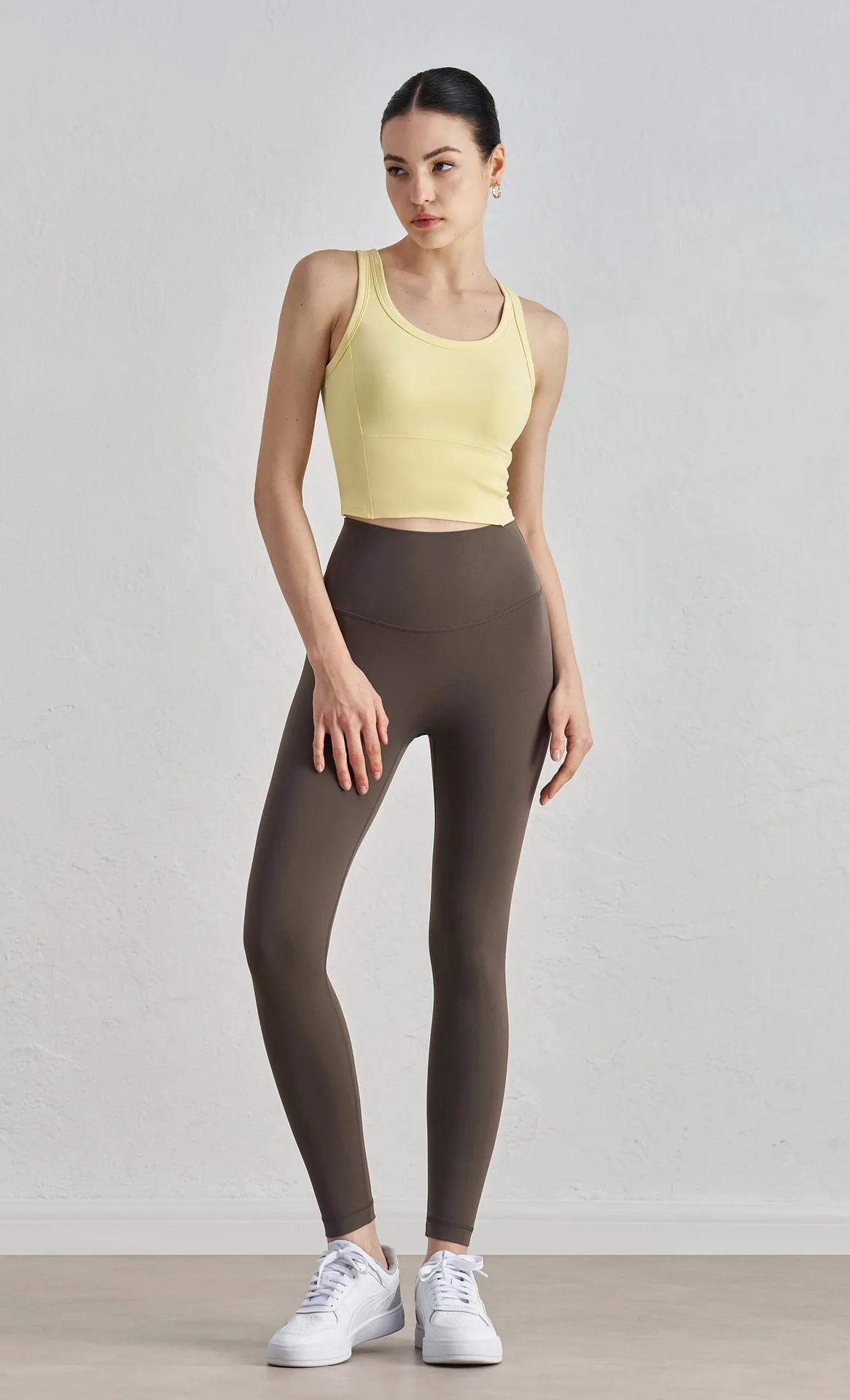 Damen-Yoga-Hosen Leggings, verbesserte Generation, hohe Taille, Fitness-Leggings mit Po-Lifting-Effekt, Anti-Curling-Design für ideales Fitness-Ergebnis – Detail 5