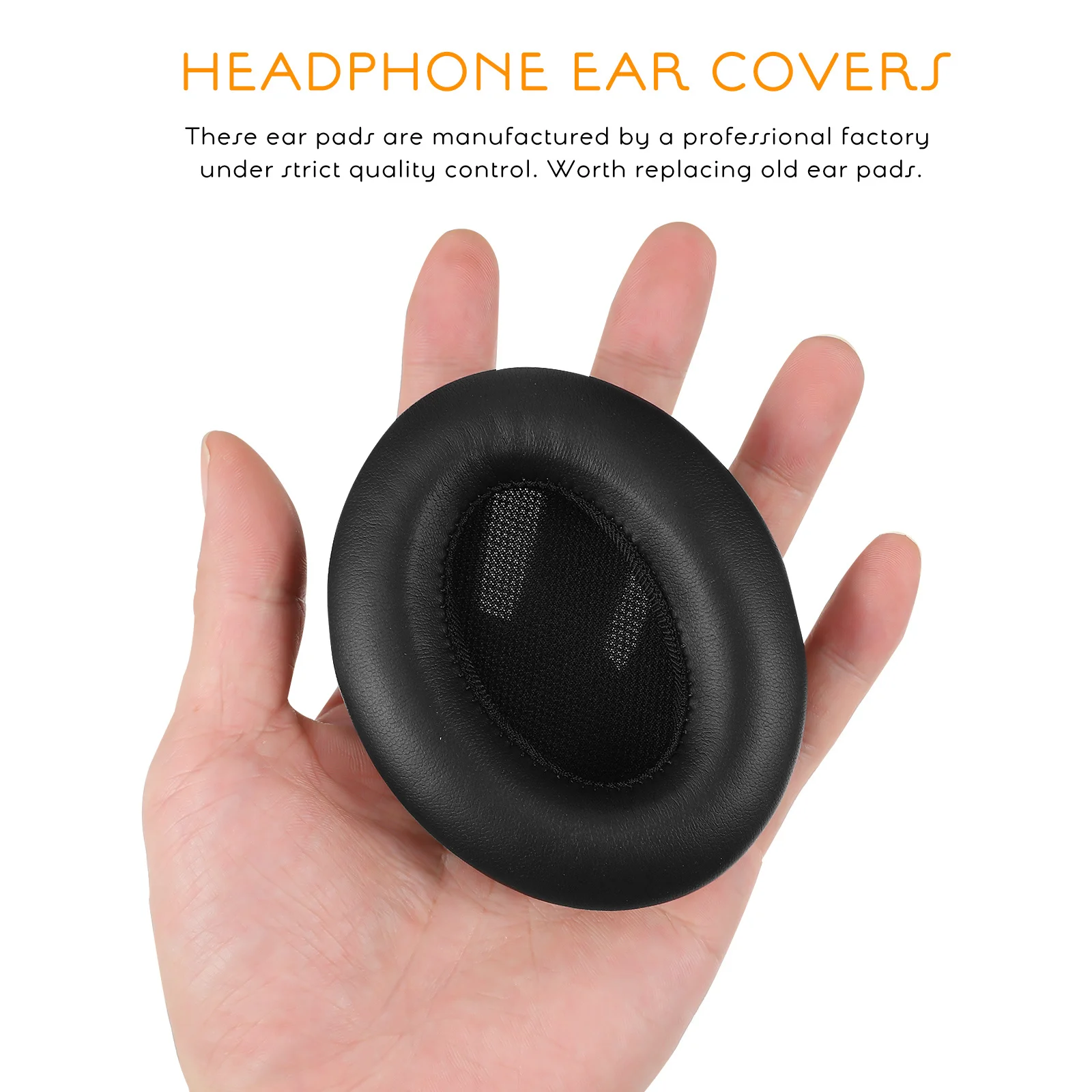 

1Pair Headphone Earpad Premium Replacement Earpad Cover Pad for Nc35 Noise Reduction Ear Cushions Professional