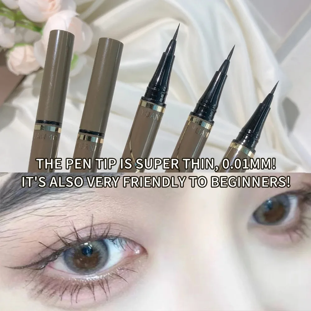 0,01 mm ultrafeiner Eyeliner-Stift – schnell trocknend, wasserfest, langlebig, wischfest |   Glatte Anwendung und zertifizierter Safe