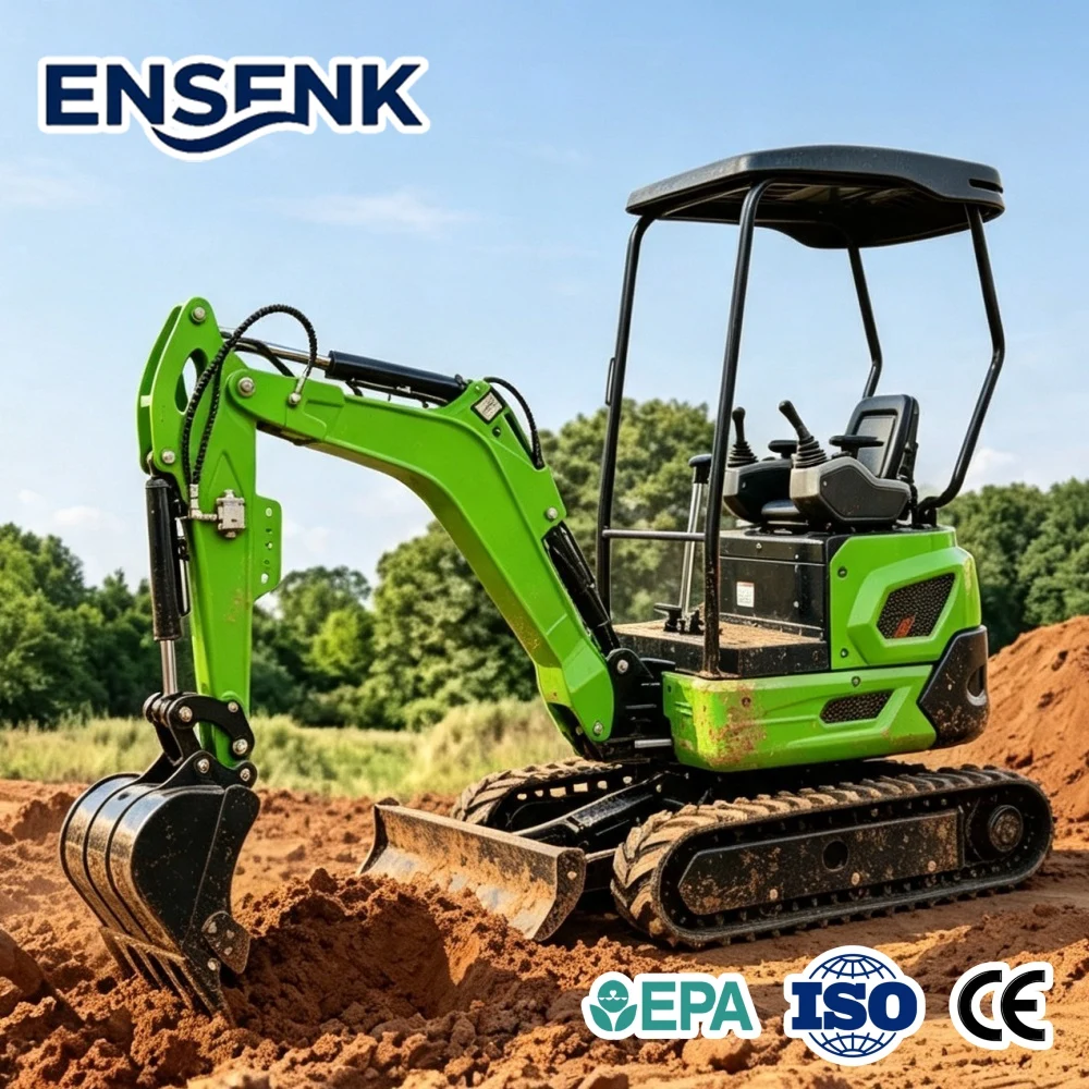 Mini Excavator 3.0Ton With Hydraulique System And Trencher Attachment For Construction Excavadora Digger Bagger 2t Projects