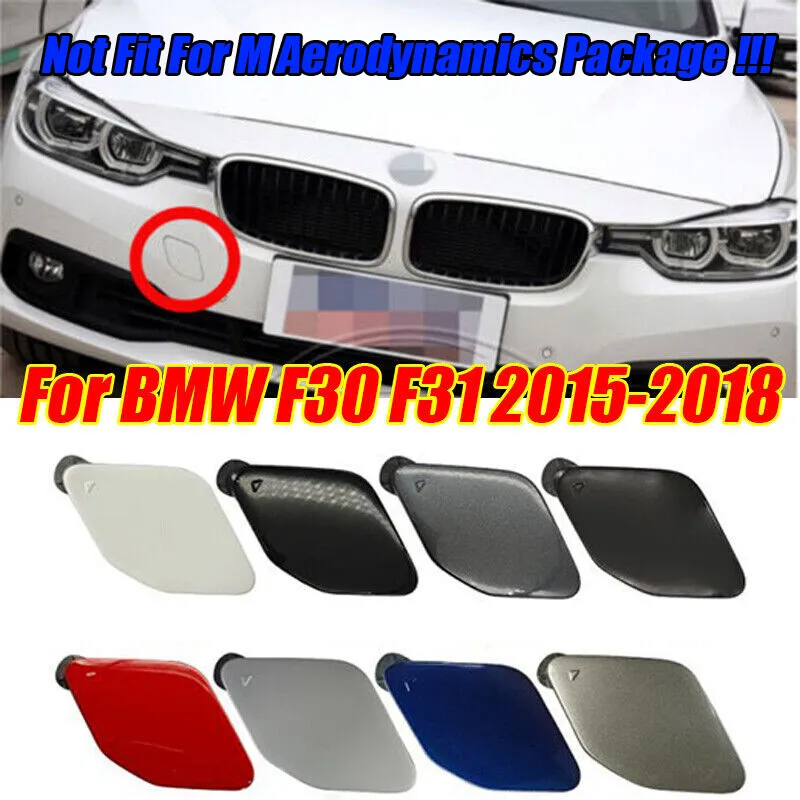 

Front Bumper Tow Hook Eye Cover Cap For BMW F30 F31 2015-2018 51117396837