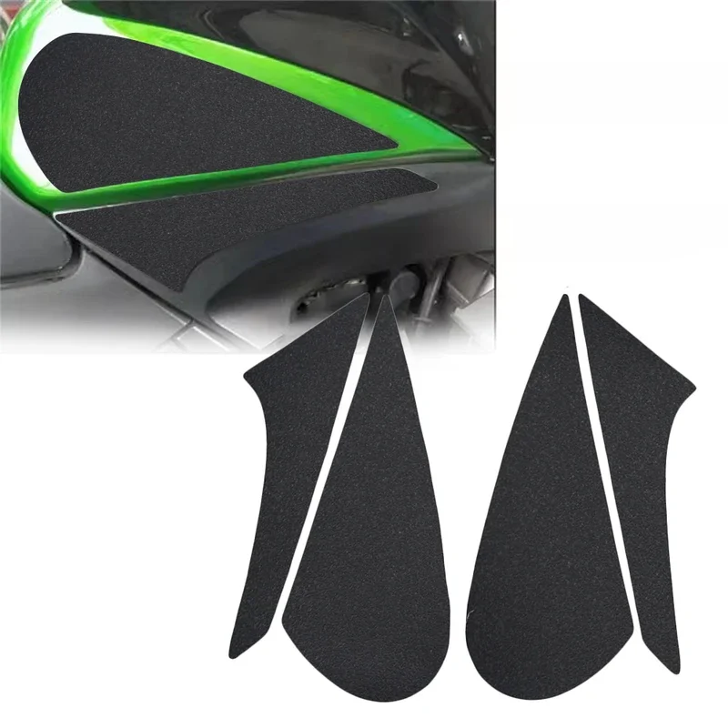 Motorcycle Anti Slip Fuel Oil Tank Pad Side Knee Grip Decal Protector Sticke For Kawasaki Z800 Z 800 ABS 2013-2014-2015-2016