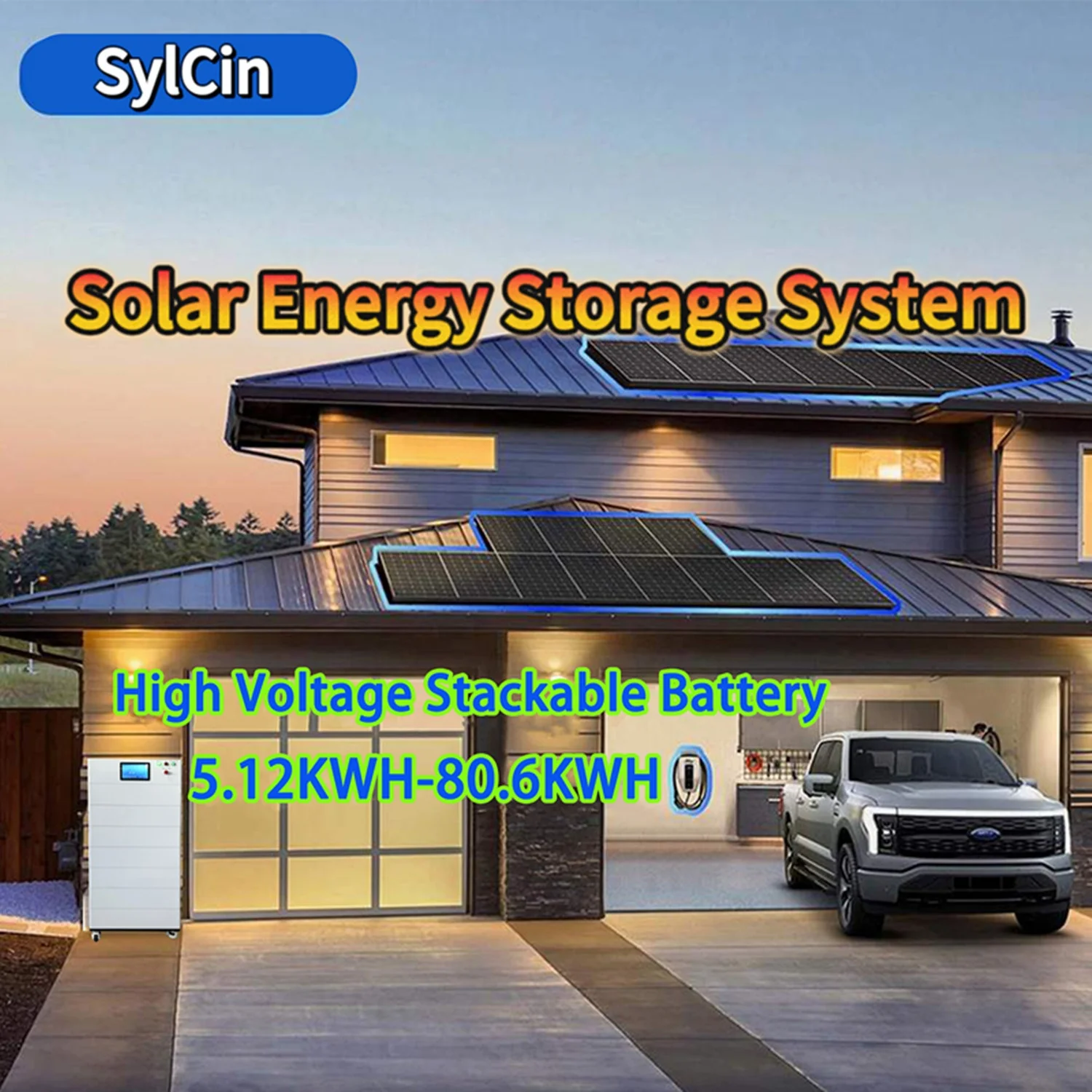 Hot Commodity High Voltage Stackable Solar Battery 20KWh 50KWh 80KWh for Solar System 76.8V High Voltage