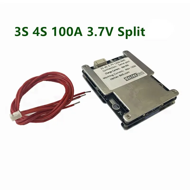 3S 4S 100A 300A Li-ion/LiFePO4 Lithium Battery Protection Board BMS 18650 with Balance for UPS Inverter Motorcycle 12.6V/16.8V