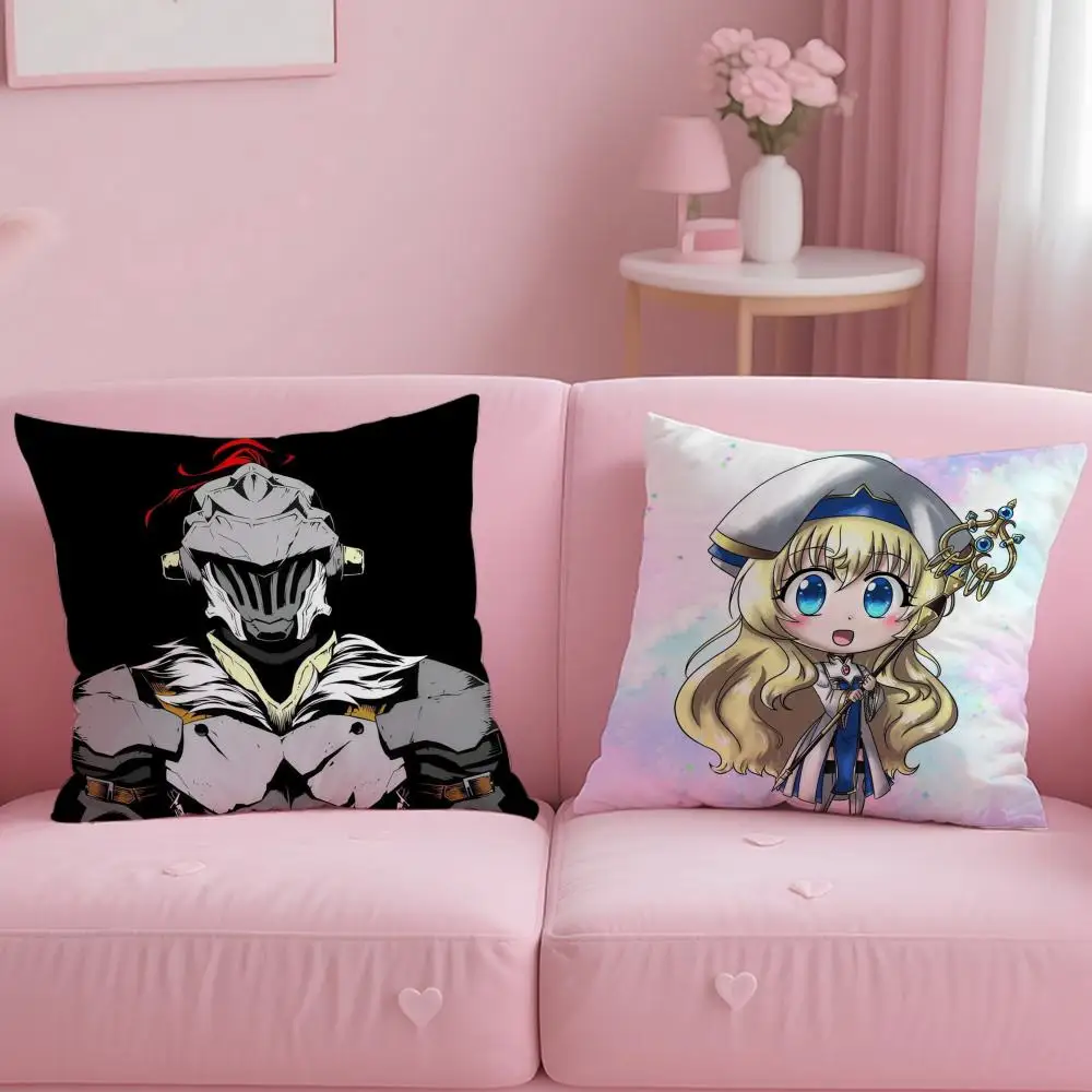 أنيمي G-Goblin S-القاتل غطاء الوسادة قصيرة أفخم الوجهين الطباعة المنزل آلة قابل للغسل في الشتاء الدافئ كيس وسادة #4