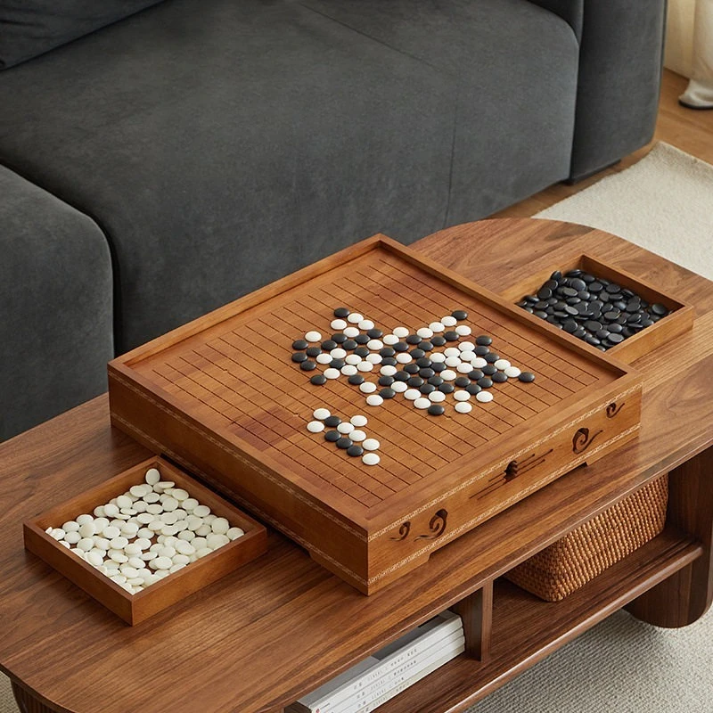 Portable Wooden Luxury Chinese Chess Boardgame Professional Chinese Chess Strategy Handmade Ajedrez Chino Entertainment Toys
