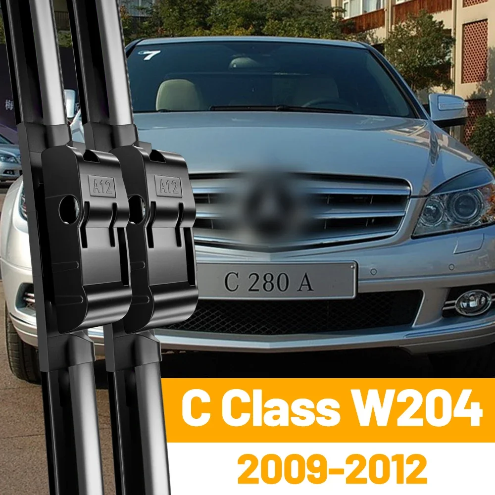 

Wiper Front Wiper Blades For Mercedes Benz C Class W204 2009 2010 2011 2012 Windshield Windscreen Front Window 24"+24"