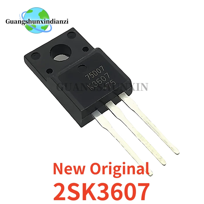 

10 шт., 100% новый оригинальный транзистор K3607 2SK3607 TO-220F N-канальный 18A 200V MOS с полевым эффектом, лучшее качество, в наличии