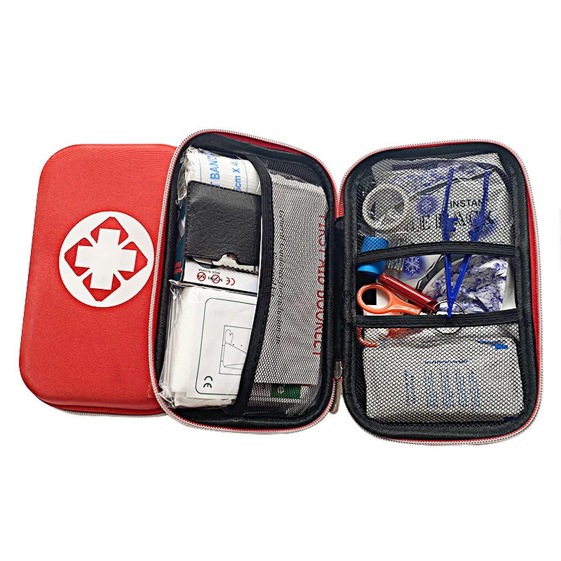مجموعة أدوات الإسعافات الأولية المحمولة للسيارة الخارجية، حقيبة مستلزمات الإنقاذ المنزلية للسفر والطوارئ #3