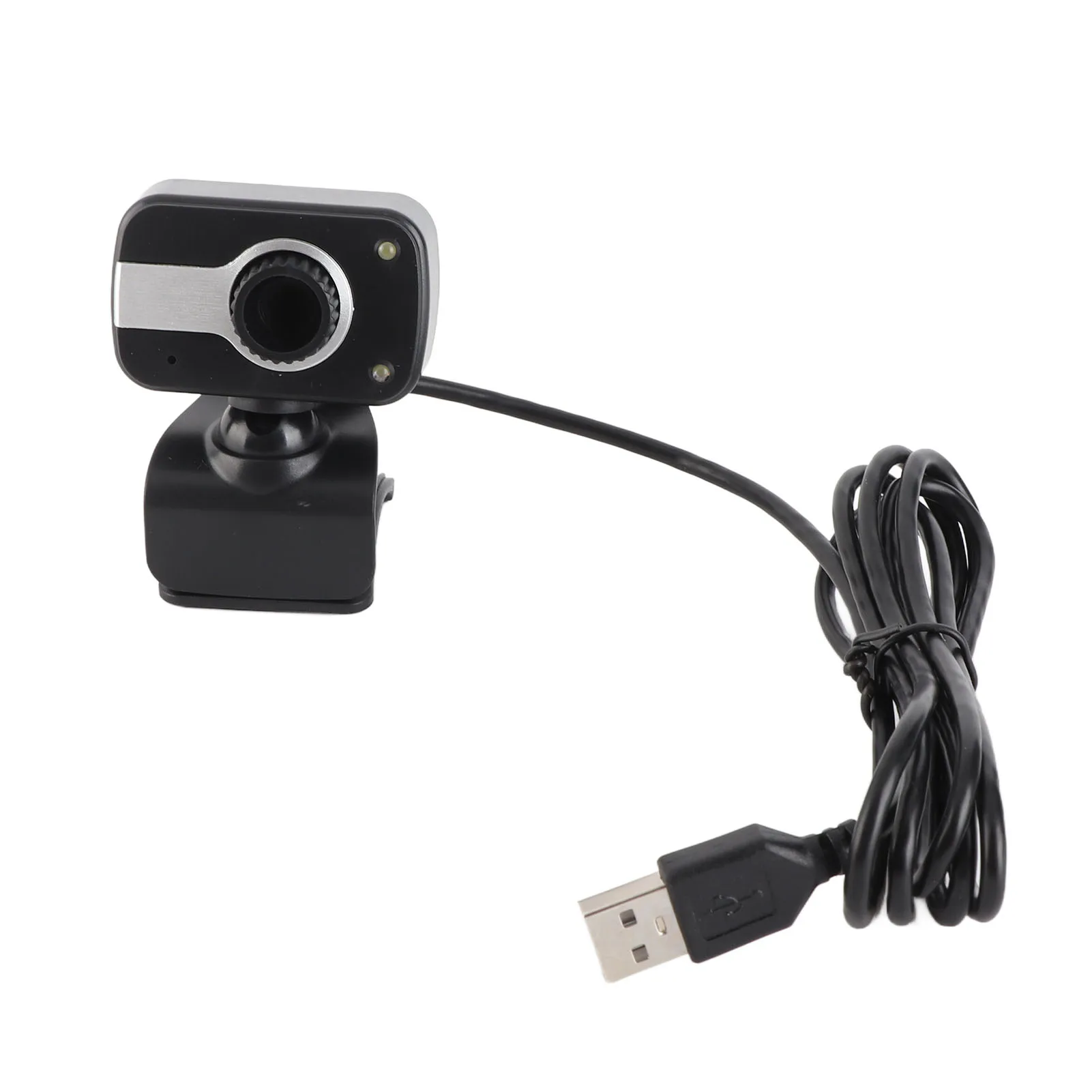 كاميرا ويب USB مع ميكروفون 0.3 ميجابكسل كاميرا ويب كاميرا 360 درجة لشاشة LCD للكمبيوتر المحمول لكاميرا USB للرؤية الليلية MSN / ICQ
