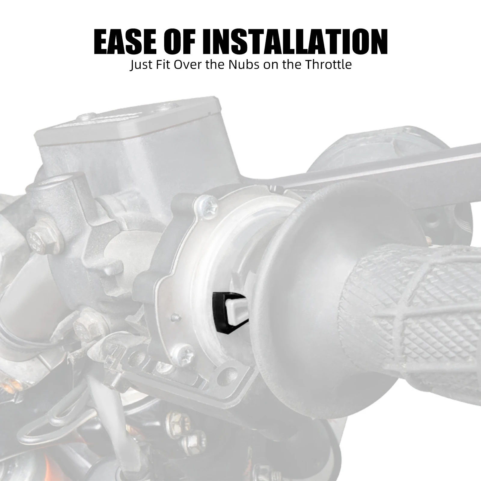 NICECNC Für KTM 690 Duke Enduro R SMCR 2014–2024, Gas-Distanz-Set für KTM 1290 Super Duke R 1190 Adventure 2014–2016 – Detail 5