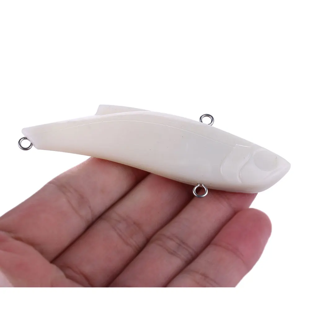 

20Pcs 9cm 25g Unpainted VIB Lure Body, Sinking Vibration Blank Baits for DIY, Artificial Hard Bait for Bass Pike Fishing Pesca