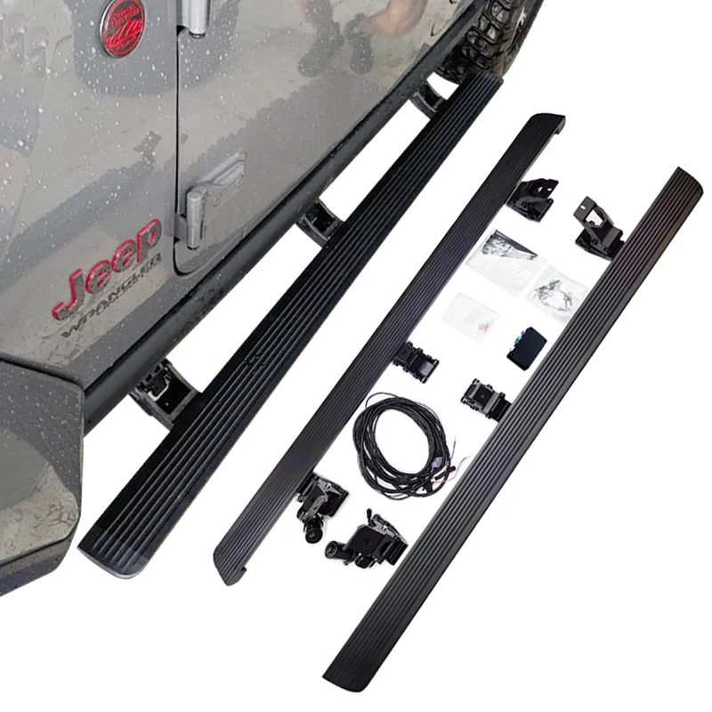 

Автоматическая электрическая боковая подножка для Jeep Wrangler JL 4-дверная Sahara Rubicon 2018-2025