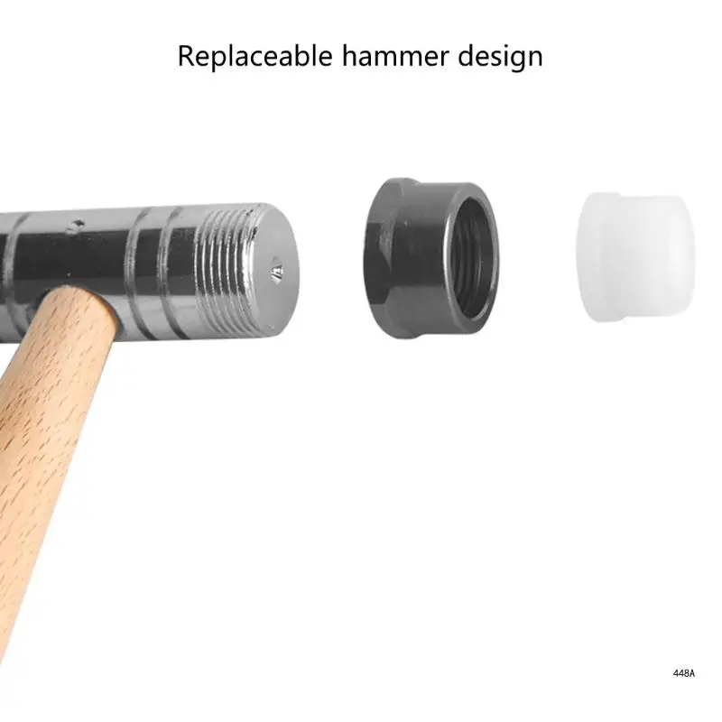 Adjustable Double Head Hammer for Musical Instrument Tuning and Household Tasks