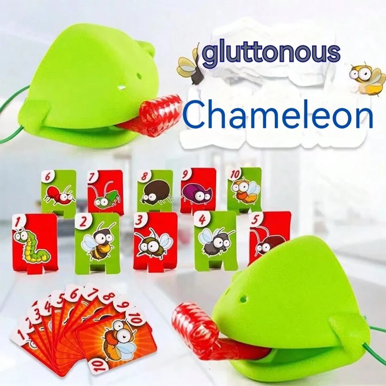 

Funny Frog Tongue Game Desktop Game Multiplayer Party Game Frog Mouth Tongue Blowing Toy Parent-child Interaction Fun Masks