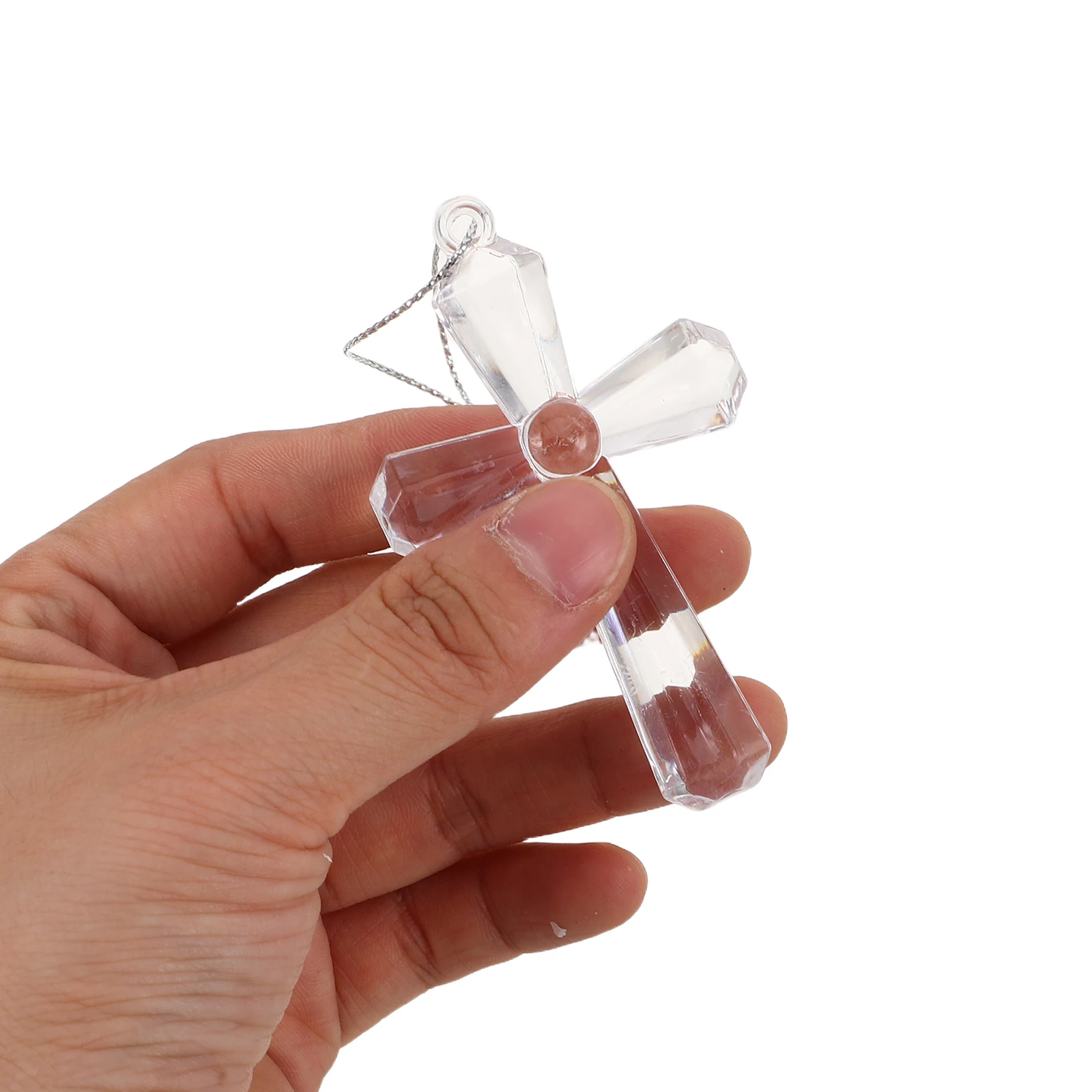 

50 Pcs Catcher Acrylic Pendant Hanging Decoration Decors Activities Suncatcher Christian Suncatchers