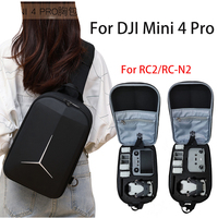 For DJI Mini 4 Pro Storage Backpack Messenger Chest Pocket Portable Fashion Box for DJI RC2 / RC-N2 Bag Shoulder Bag Accessories