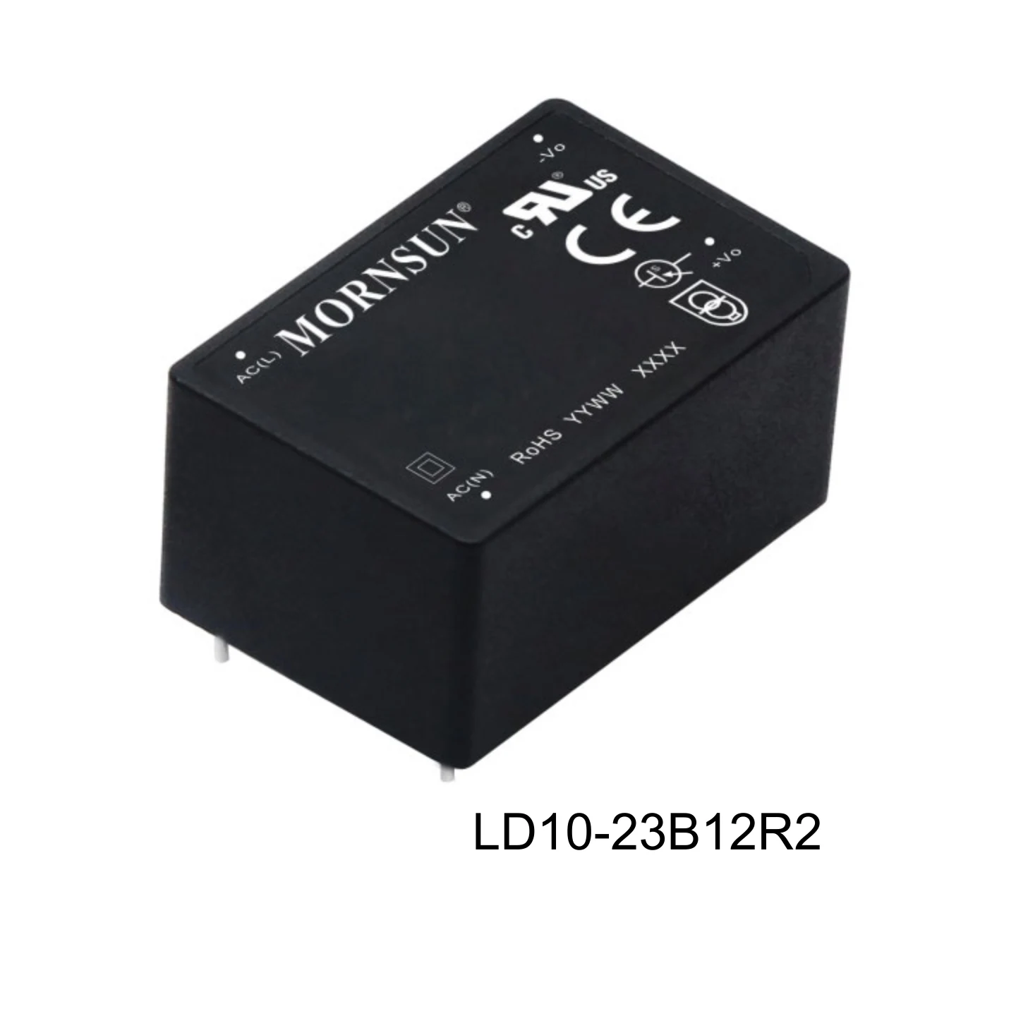 Ld10-23B12R2 Mornsun 10W 830Ma 12V 1 305V(Ac) 85V~305V(Ac), 100V~430V(Dc) Plug-In Through-Hole Mounting 40Mm*25.4Mm*21Mm Industry-Specific Power Supply