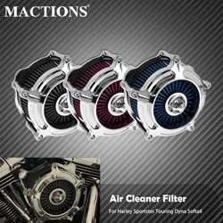 Motorcycle Air Cleaner Chrome Filter For Harley Sportster XL883 Touring Road Glide Street Glide Electra Glide Dyna FXDLS Softail