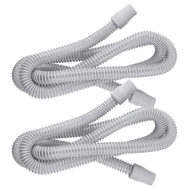 

Universal CPAP Hose - 6 Foot - Universal Tube Compatible with Most Machines (2 Pack) 1.8Meters