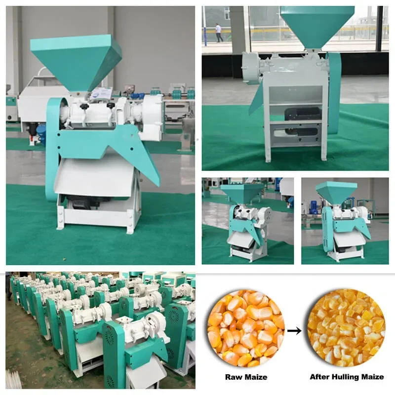 Multifunction Corn /Maize Wheat Husk Removing Peeling Peeler Hulling Machine in Nigeria