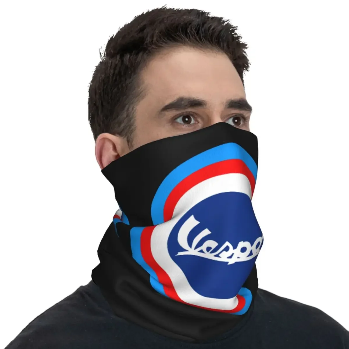 Italy Vespas Balaclava Hunting Fishing Motorcycle Cycling Mask Windproof Neck Cover Tactical Mask Autumn y2k Cool Scarf Bandana