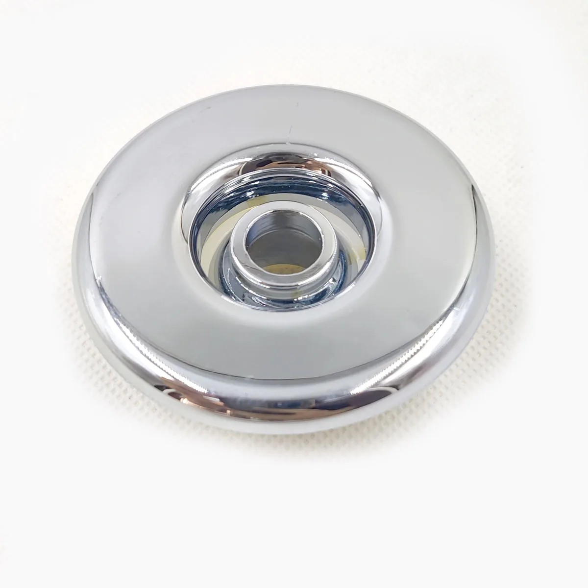 Spa nozzle chrome plated plastic surface, replacement nozzle, perfect for spa massage bathtub, used with PVC base