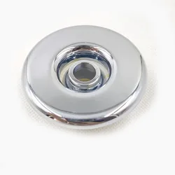 Spa nozzle chrome plated plastic surface, replacement nozzle, perfect for spa massage bathtub, used with PVC base