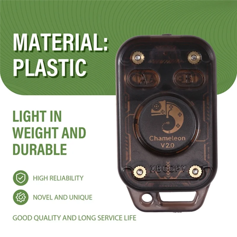【RECOMENDAR】 émulateur de lecteur de puce intelligent RFID caméléon V2.0 + porte-clés 5XUID duplicateur NFC 125Khz 13.56Mhz décodeur de carte