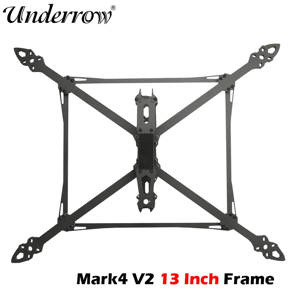 Mark4 V2 13 Inch  Version  Carbon Fiber Rc Racing Fpv Crossing Drone Frame Fpv Crossing Captain Endurance Heavy Load Frame
