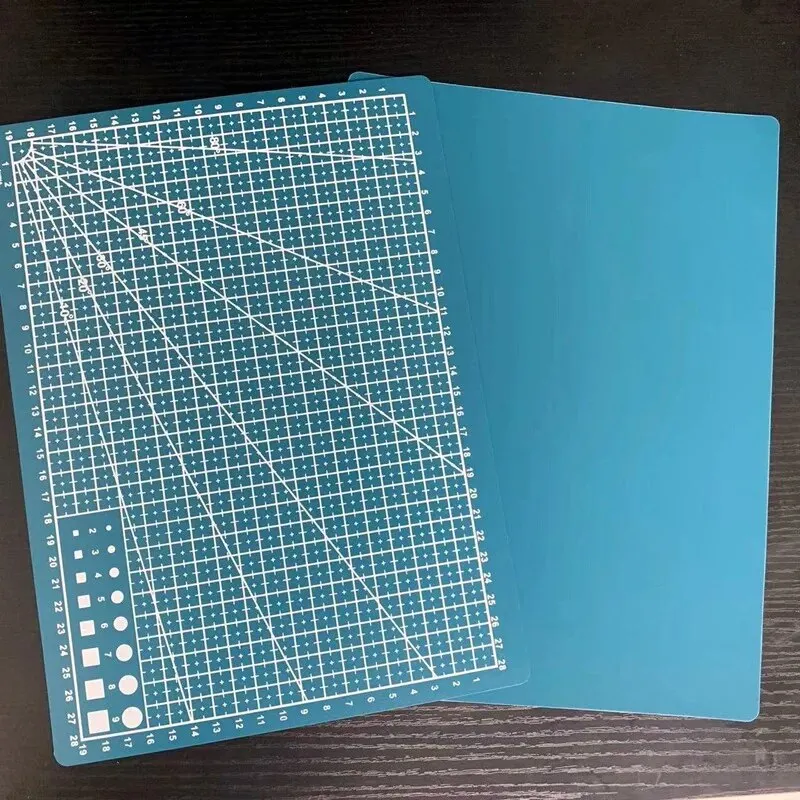 1pcs A5 PVC Cutting Mat Cutting Board Workbench Patchwork Sewing Manual DIY Knife Engraving Leather Single Side Underlay