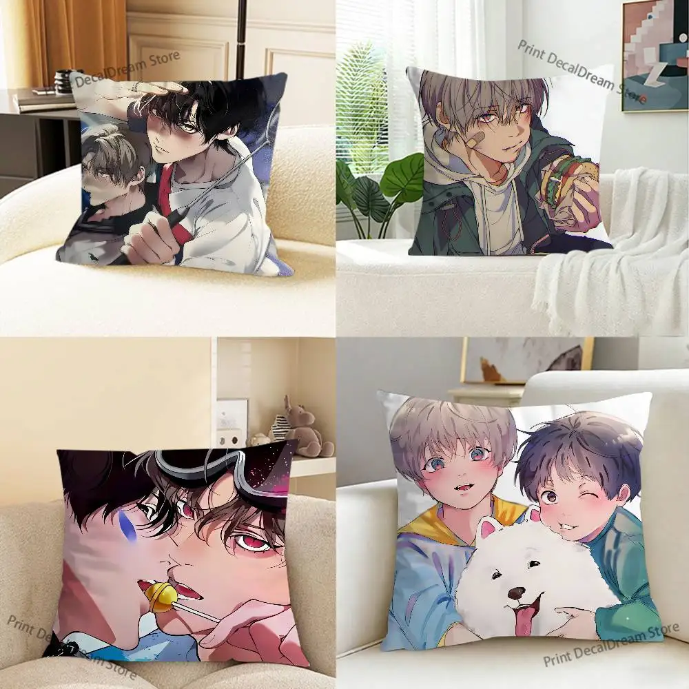 L-Lost In The C-Cloud Pillow Case For Sofa Decor Car Office Room Printing Cushion Cover Decorations and Protector